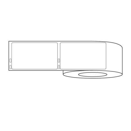 NEVS Dymo Shipping Label 4" x 2-5/16" White LA-DYM-1047